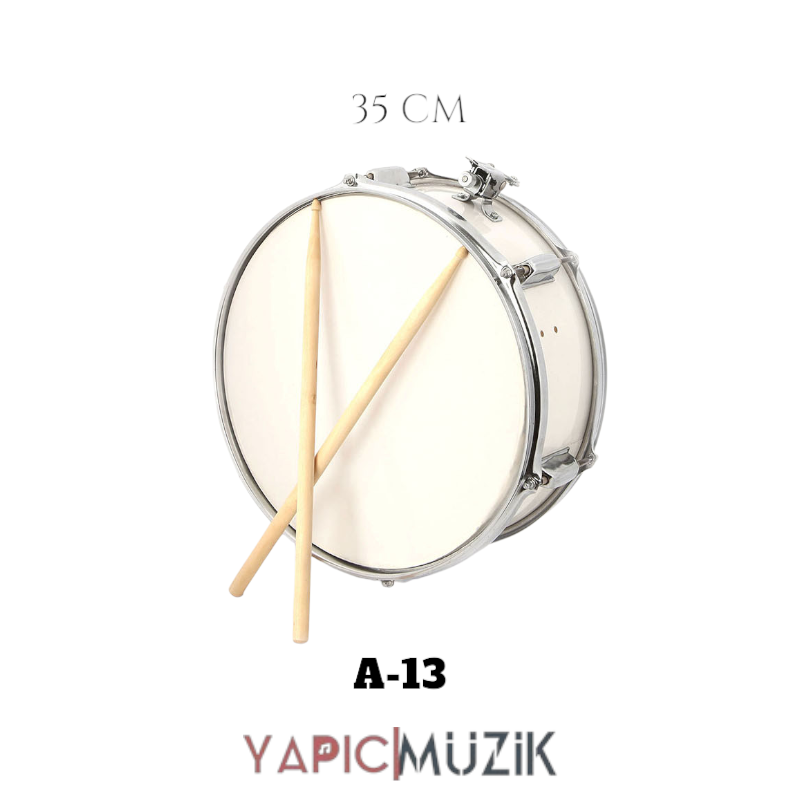 Yapıcı Bando A-13 35 cm. Ahşap Mine Kaplama Solo Trampet Askı Kayışı-Sopası ve Sıkma Anahtarlı