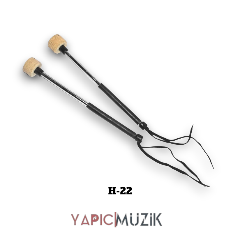 Yapıcı Bando H-22 Uzun Metal Davul Tokmağı
