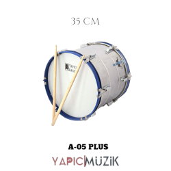 Yapıcı Bando A-05 Plus 35 cm. Paslanmaz Trampet İTH. Mekanizma İTH. Kortlu Askı Kayışlı ve Sopalı
