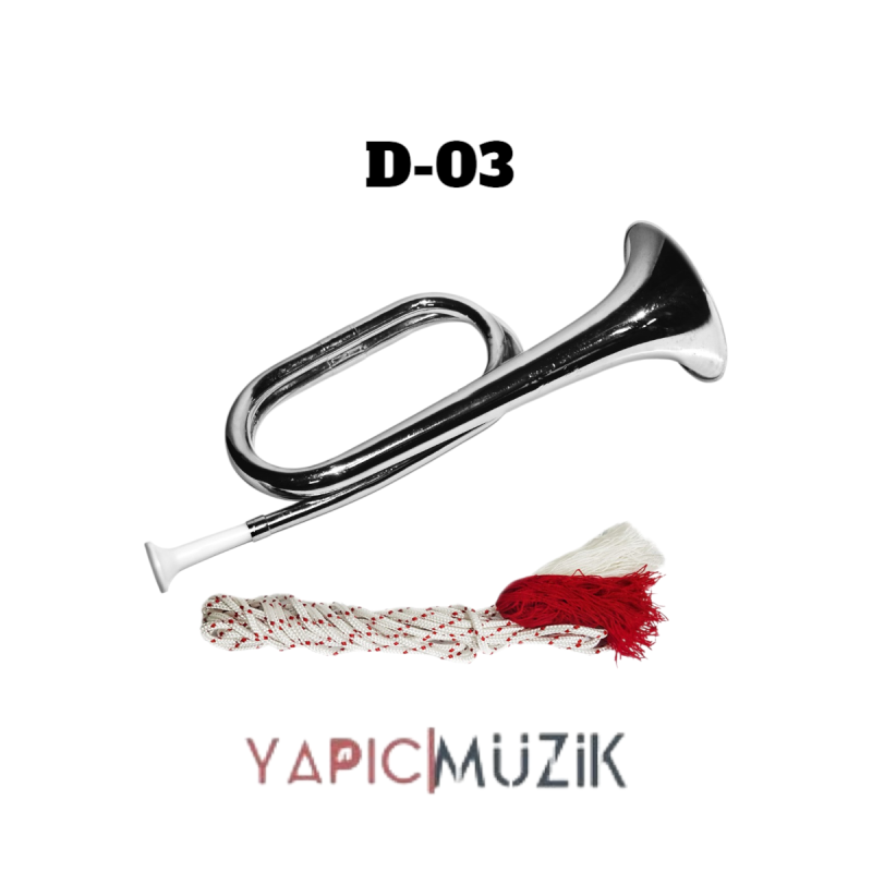 Yapıcı Bando D-03 İskoç Borusu Nikelajlı (Kromajlı) Metal Ağızlığı