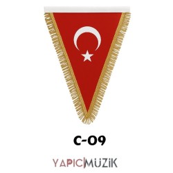 Yapıcı Bando C-09 Üçgen Trampet Bayrağı
