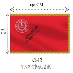 Yapıcı Bando C-12 Okul Flaması