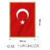 C-13 Simli Makam Bayrağı 100x150
