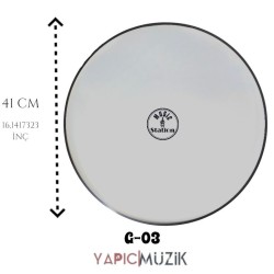 Yapıcı Bando G-03 41 cm. Trampet Cam Derisi