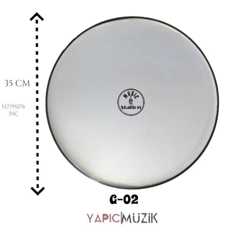 Yapıcı Bando G-02 35 cm. Trampet Cam Derisi