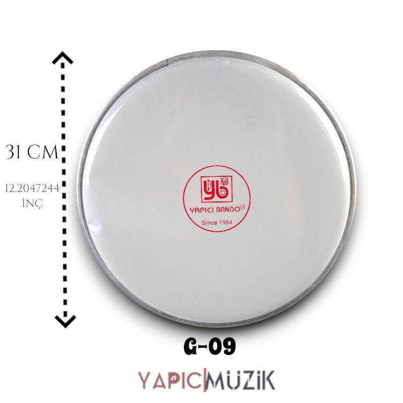 G-09 31 cm. Küçük Alto Deri