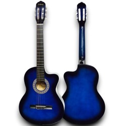Sidney SC-3900BLS 4/4 Boy Kesik Kasa Klasik Gitar