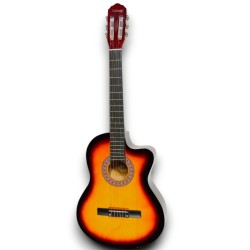 Sidney SC-3900SB 4/4 Boy Kesik Kasa Klasik Gitar