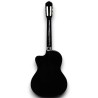 Sidney SC-3900BK 4/4 Boy Kesik Kasa Klasik Gitar
