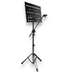 GYC-Y-D10A Mikrofon Standlı Şef Nota Sehpası