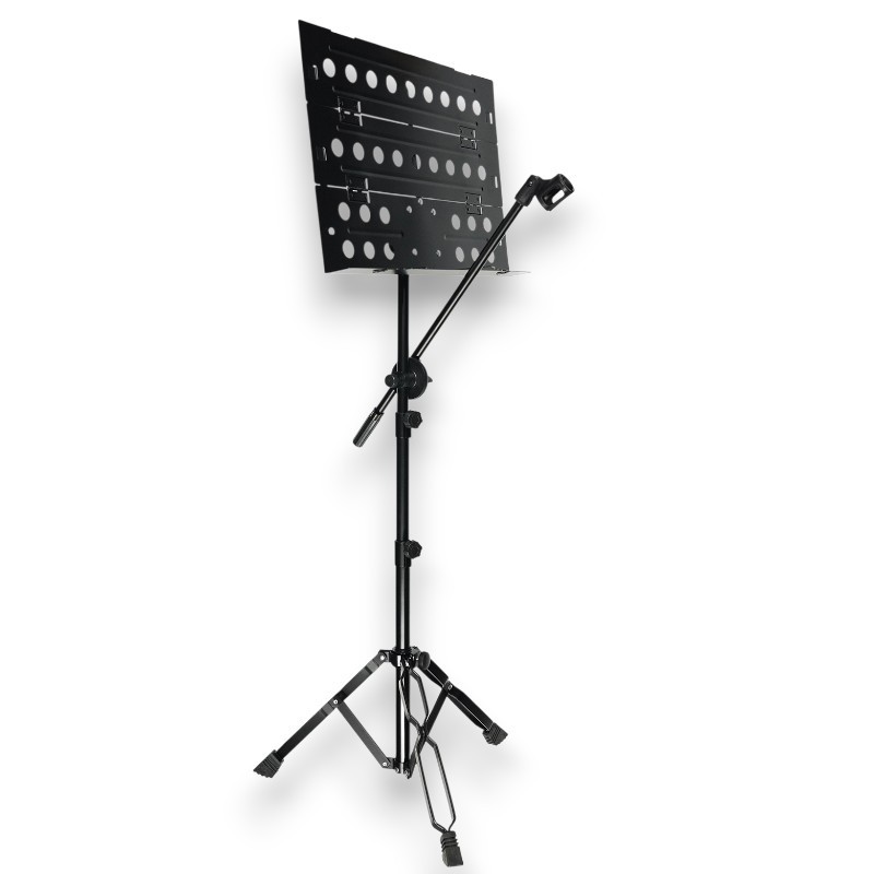 GYC-Y-D10A Mikrofon Standlı Şef Nota Sehpası