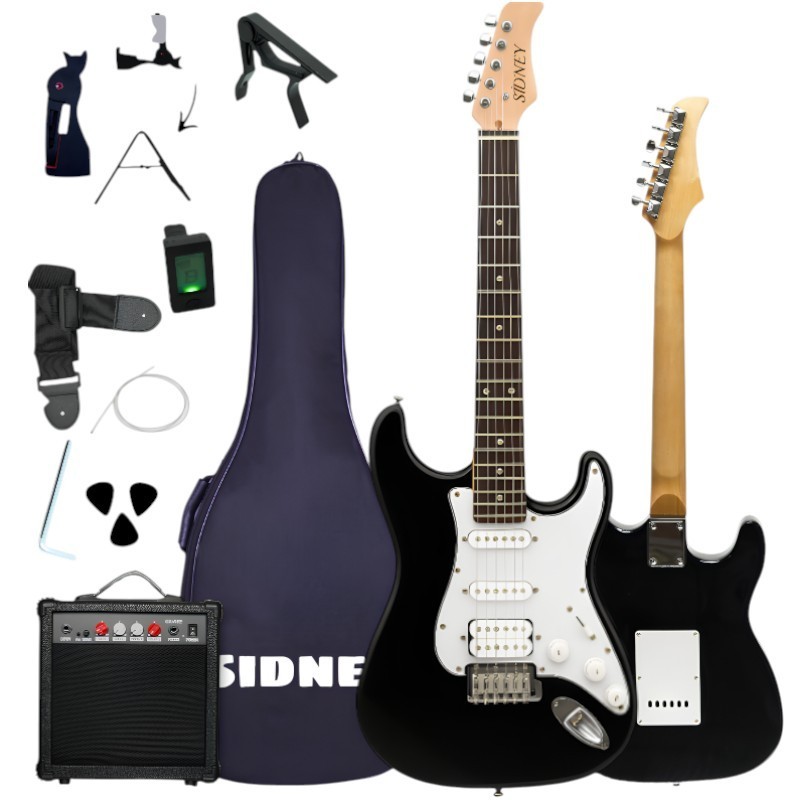 SİDNEY ST-30902SBK HSS MANYETİKLİ SETLİ ELEKTRO GİTAR