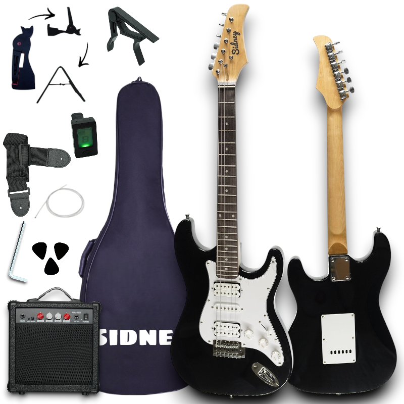 SİDNEY ST-30903SBK HSH MANYETİKLİ SETLİ ELEKTRO GİTAR
