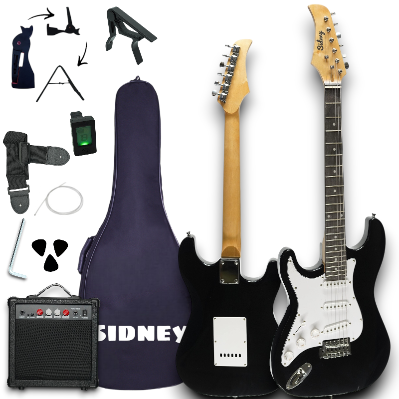 SİDNEY ST-30901SBKLEFT SSS MANYETİKLİ SETLİ ELEKTRO GİTAR