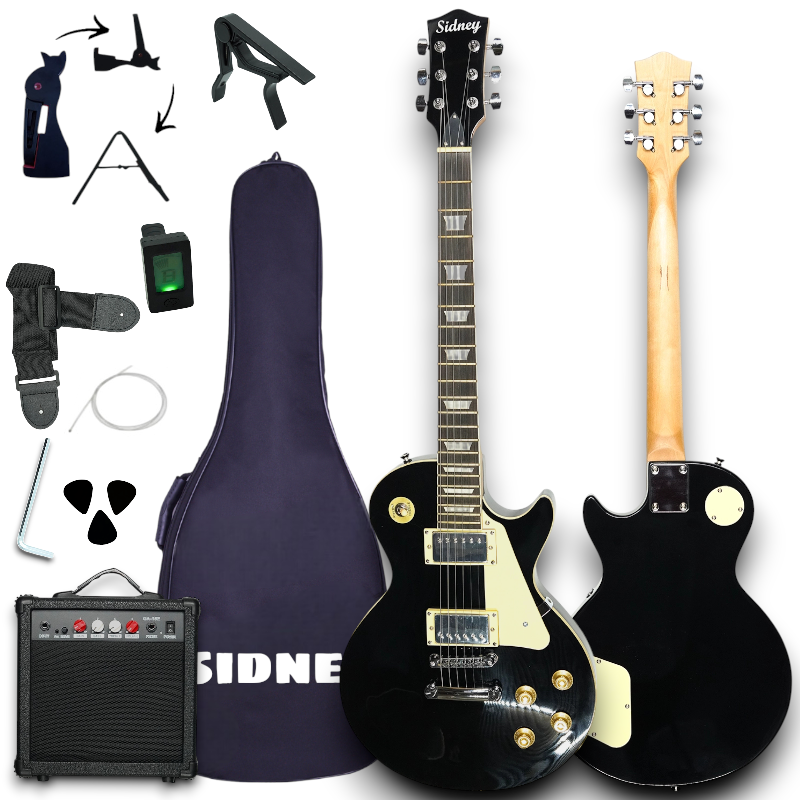 SİDNEY LP-02SBK HH MANYETİKLİ SETLİ ELEKTRO GİTAR