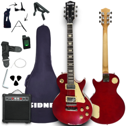 SİDNEY LP-02SDRD HH MANYETİKLİ SETLİ ELEKTRO GİTAR