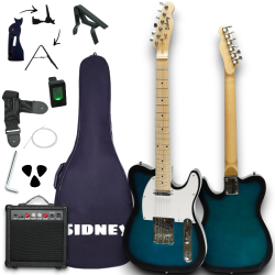 SİDNEY TL-01SBLS SS MANYETİKLİ SETLİ ELEKTRO GİTAR