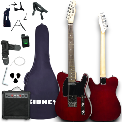 SİDNEY TL-01SDRD SS MANYETİKLİ SETLİ ELEKTRO GİTAR