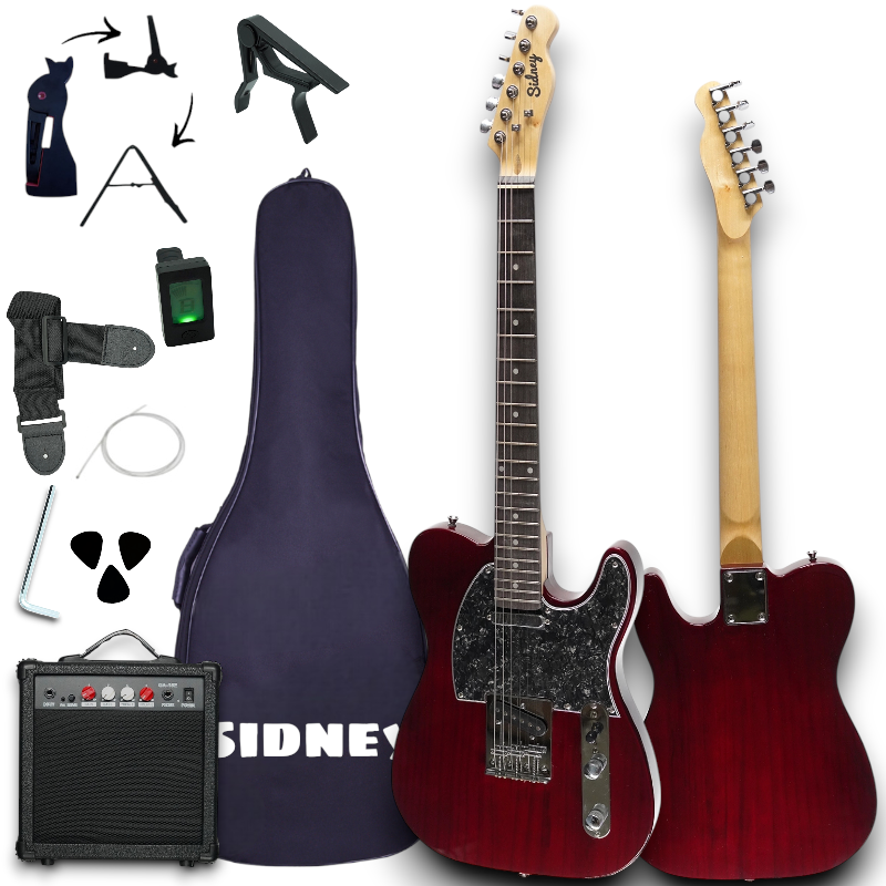 SİDNEY TL-02SDRD SS MANYETİKLİ SETLİ ELEKTRO GİTAR