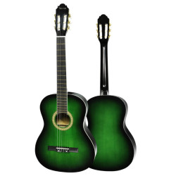 Victor VC-3900GR YEŞİL RENK 4/4 BOY KLASİK GİTAR
