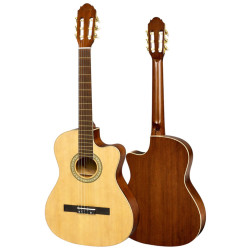 Victor VCC-3900NT  NATURAL RENK KESİK KASA  4/4 BOY KLASİK GİTAR