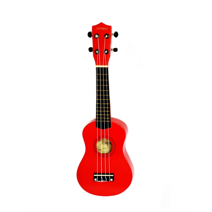 Kırmızı Andres Ukulele 4 Tel